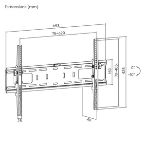 Heavy-duty Tilt TV Wall Mounts | TVB-105