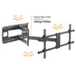 Extra Long Arm Full-Motion TV Wall Mount | TVB-79